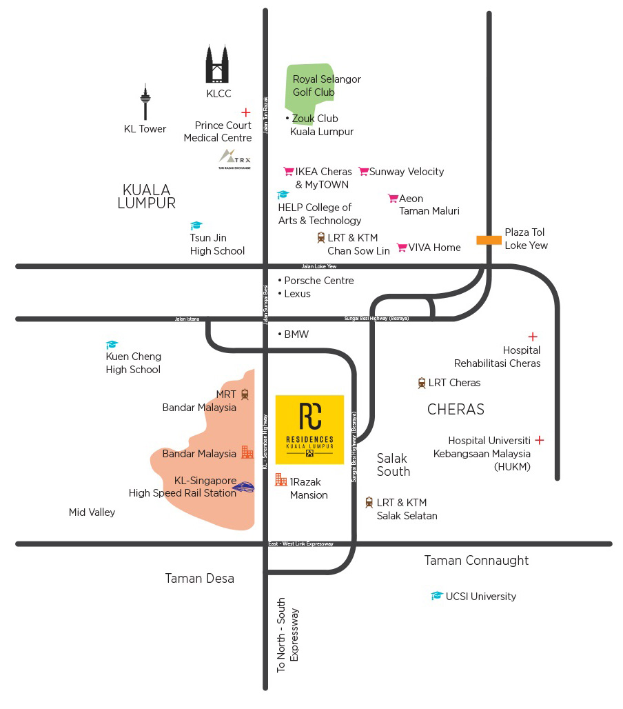 RC Residences | Location
